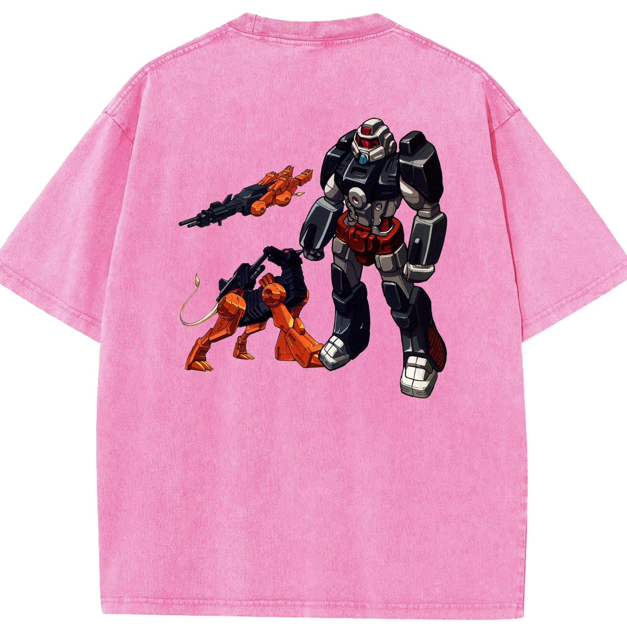 （画像用）  綿100% ヴィンテージ風 半袖Tシャツ（背面プリント）